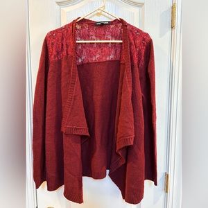 Samantha Rose sweater burgundy color size xl
